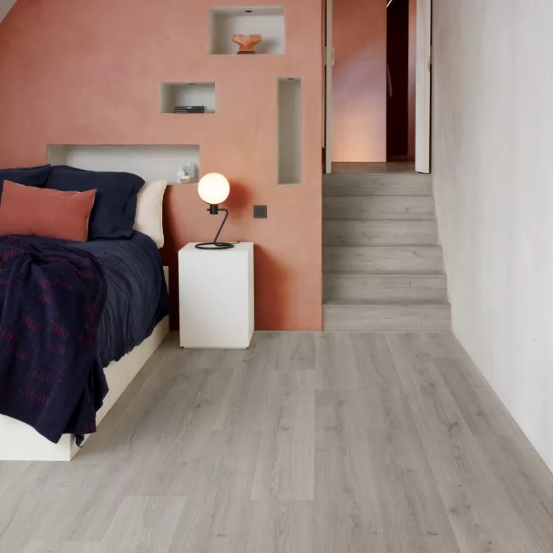 Quick-Step Alpha Vinyl Bloom Botanisch Grijs - Click Vinyl