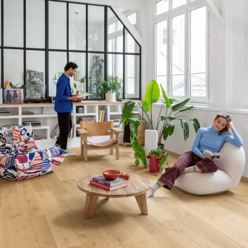 Quick-Step Alpha Vinyl Bloom Elegante Naturelle Eik - Click Vinyl