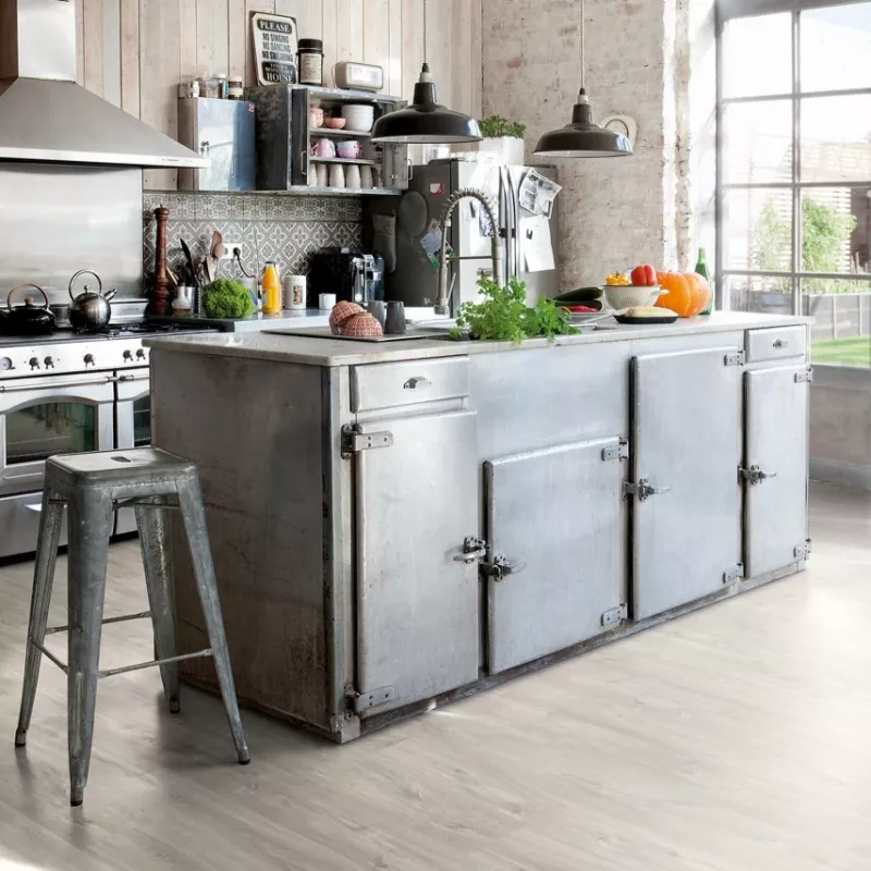 Quick-Step Alpha Vinyl Blos Base Canyon Grijze Eik Met Zaagsneden - Click Vinyl