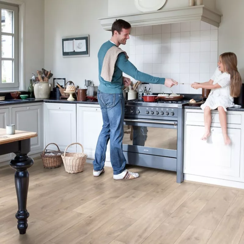 Quick-Step Classic Havana Naturelle Eik Met Zaagsneden - Laminaat