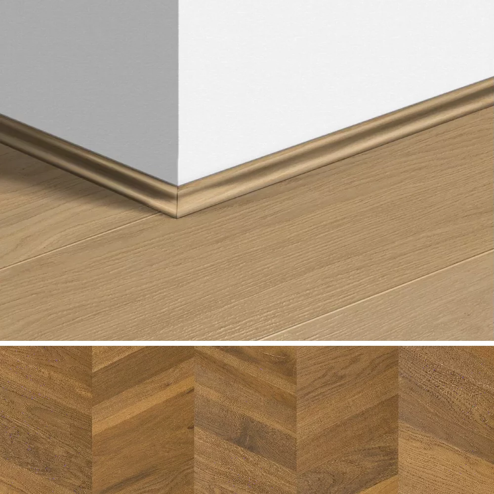 Quick-Step Kwadrant Traditionele Eik Geolied - Plinten