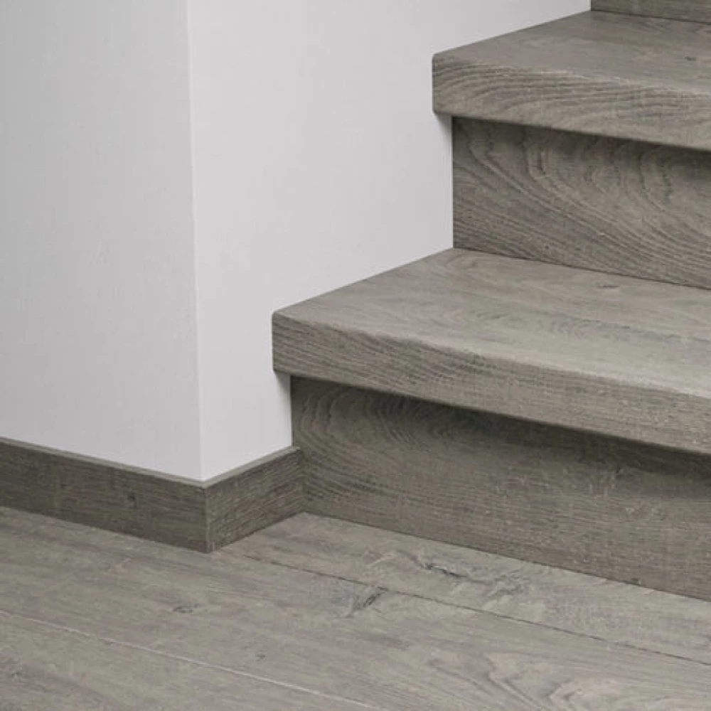Quick-Step Laminaat Trapcover Capture Patina Grijze Eik - Trapneuzen