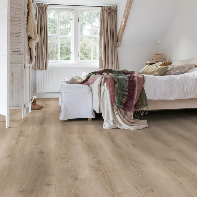 Quick-Step Majestic Woestijn Geborstelde Grijze Eik - Laminaat