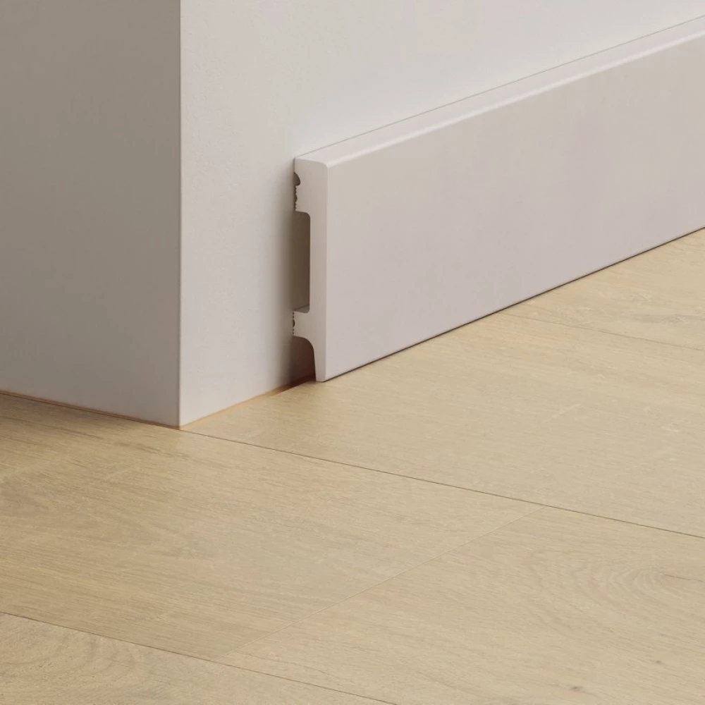 Quick-Step Waterbestendige Plint 80mm Wit Overschilderbaar