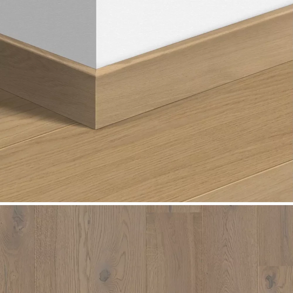 Quick-Step Plint 80mm Katoengrijze Eik Extra Mat - Plinten