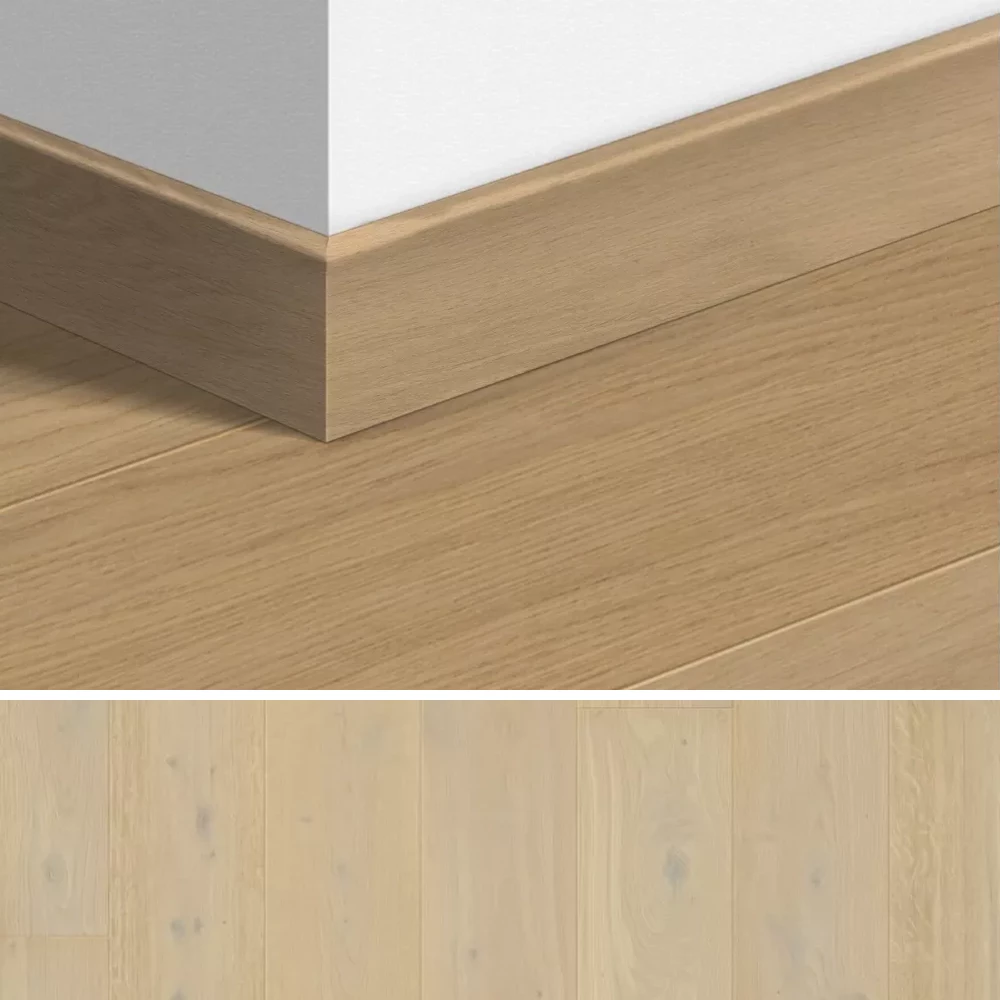 Quick-Step Plint 80mm Madeliefwitte Eik Extra Mat