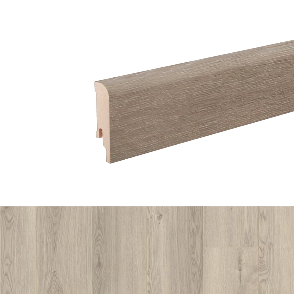 Smartfinish Plint 50mm Kiezelgrijze Eik - Lot - Plinten