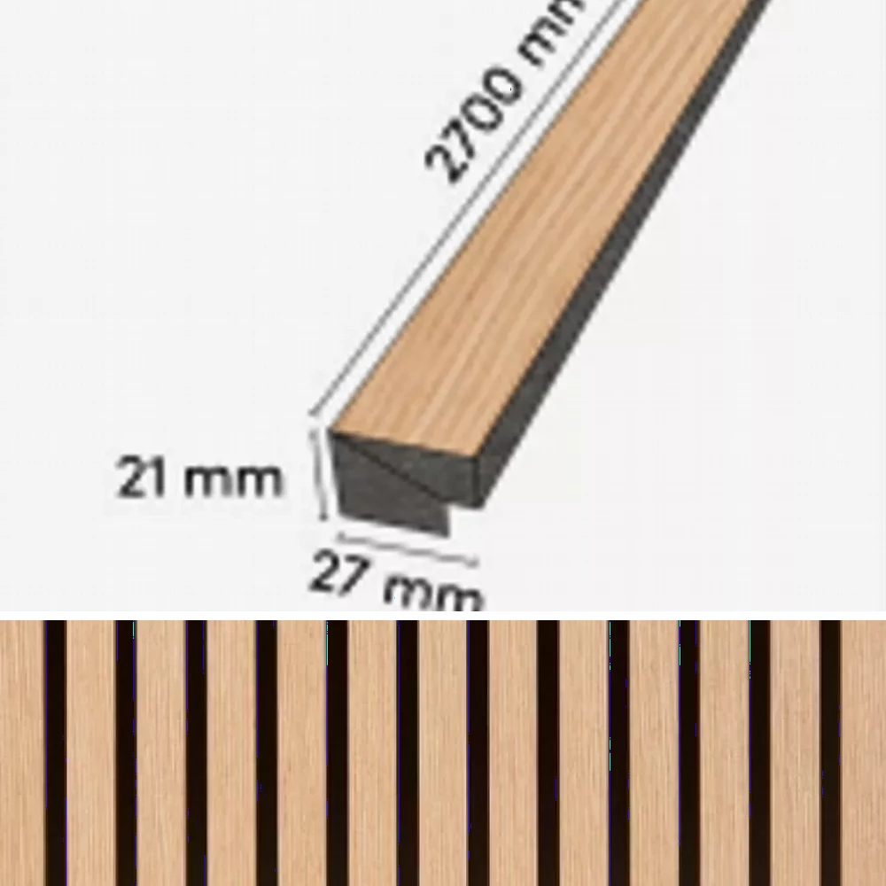 Tocca Legno Eindprofiel Natural - Profielen