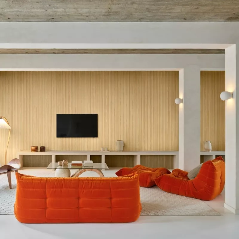 Tocca Legno Wood Wave Panel Invisible - Wand