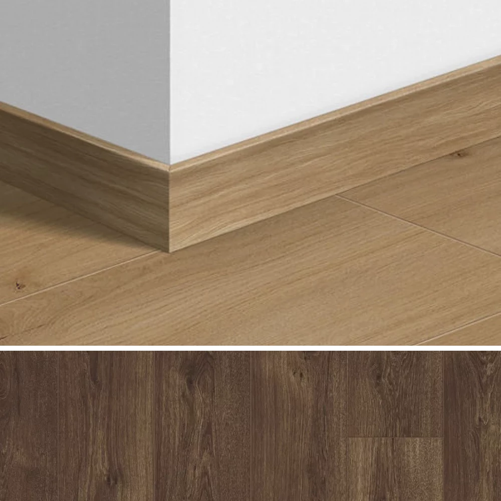 Vitality Plint 58mm Victoriaanse Bruine Eik - Plinten