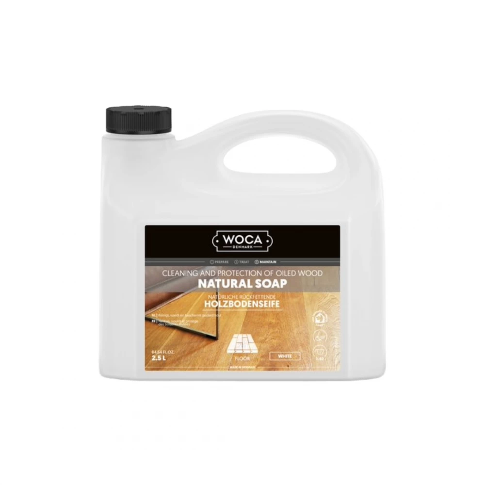 Woca Natuurzeep Wit 2.5L - Onderhoudsproducten